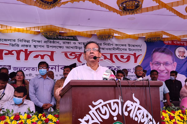 আওয়ামী লীগ ষড়যন্ত্রে ভয় করে না : আইনমন্ত্রী