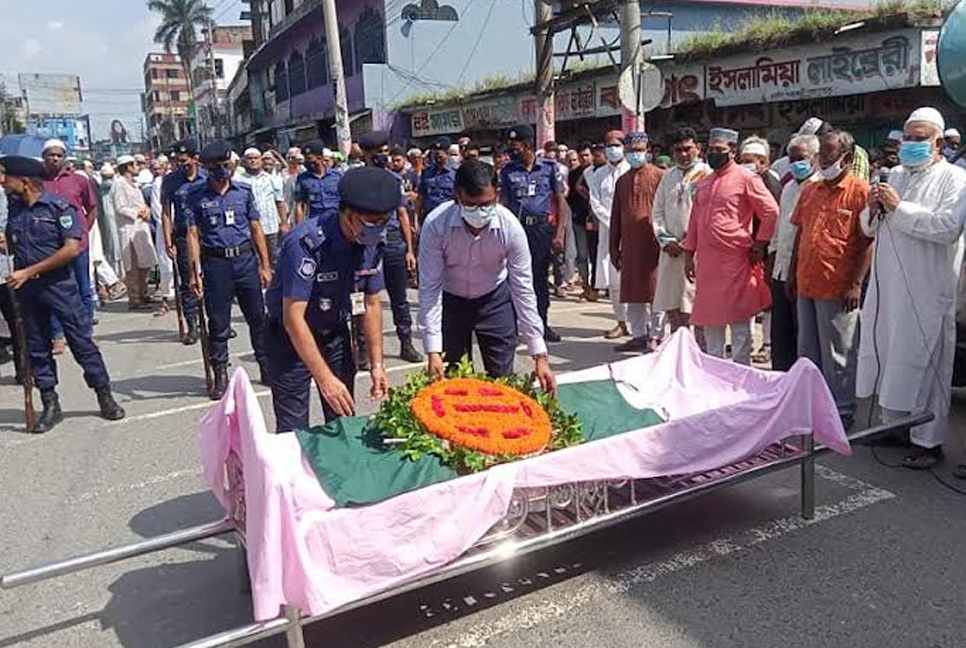ভাষা সৈনিক ইসমাইল হোসেনের দাফন সম্পন্ন
