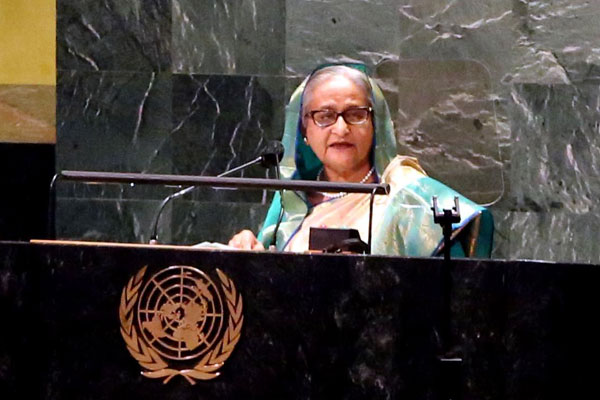 জাতিসংঘে সাশ্রয়ী মূল্যে টিকা দাবি করে যা বললেন প্রধানমন্ত্রী