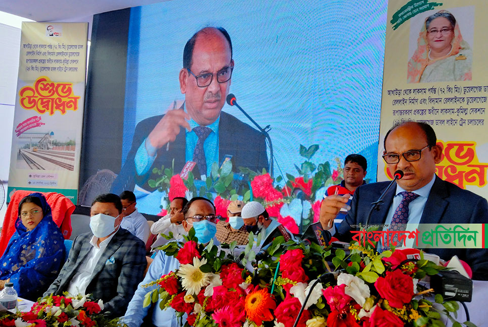 নারায়ণগঞ্জ-কুমিল্লা রেললাইনের পরিকল্পনা রয়েছে: রেলমন্ত্রী