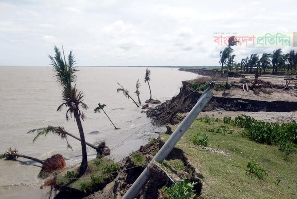 নদী ভাঙ্গনে কোম্পানীগঞ্জ থেকে বিচ্ছিন্ন চরএলাহী ইউনিয়ন