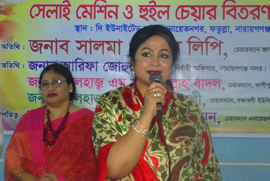 চল্লিশ প্রতিবেশী বাড়ির খােঁজ রাখতে পারলে কেউ না খেয়ে থাকবে না: লিপি ওসমান