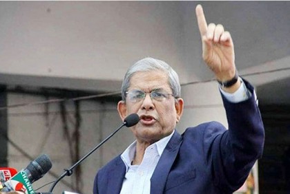 মেগা প্রজেক্টে আরও বেশি মেগা লুটপাট হচ্ছে : মির্জা ফখরুল

