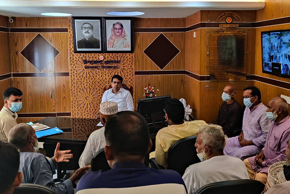 খানসামায় ইউএনও’র গণশুনানি, কমছে জনদুর্ভোগ