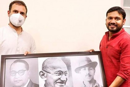 সিপিআই নেতা কানহাইয়া কুমার কংগ্রেসে, এসি সরানো নিয়ে বিতর্ক