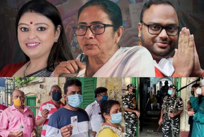 পশ্চিমবঙ্গে চলছে হাইভোল্টেজ উপনির্বাচন