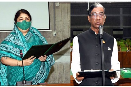 শপথ নিলেন নব-নির্বাচিত সংসদ সদস্য ডা. প্রাণ গোপাল দত্ত

