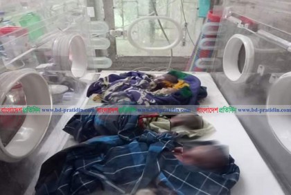 একসঙ্গে ৫ সন্তান প্রসব!

