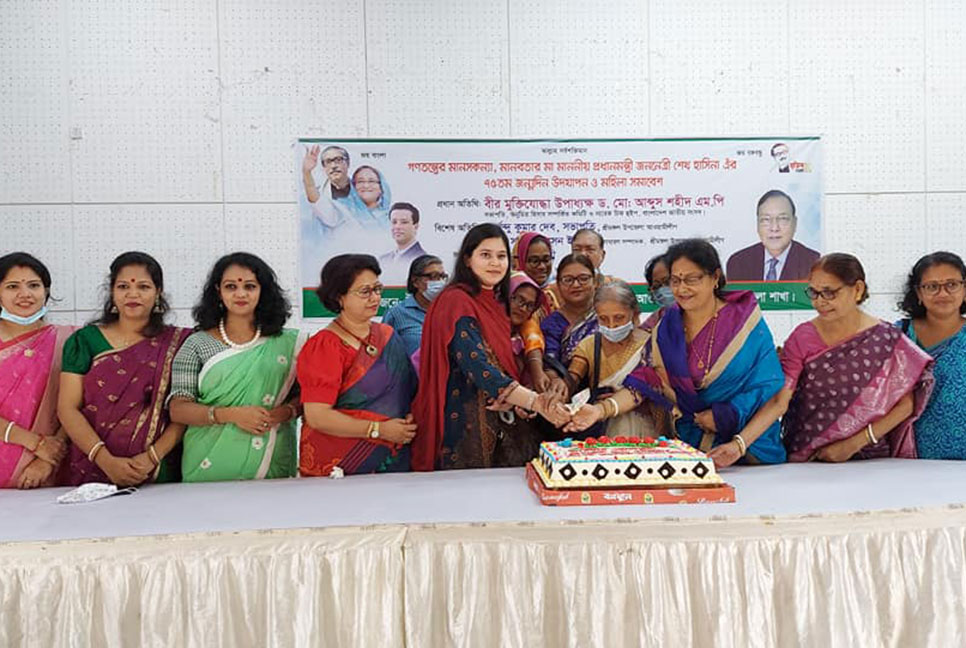 শ্রীমঙ্গলে প্রধানমন্ত্রীর জন্মদিন উপলক্ষে মহিলা সমাবেশ