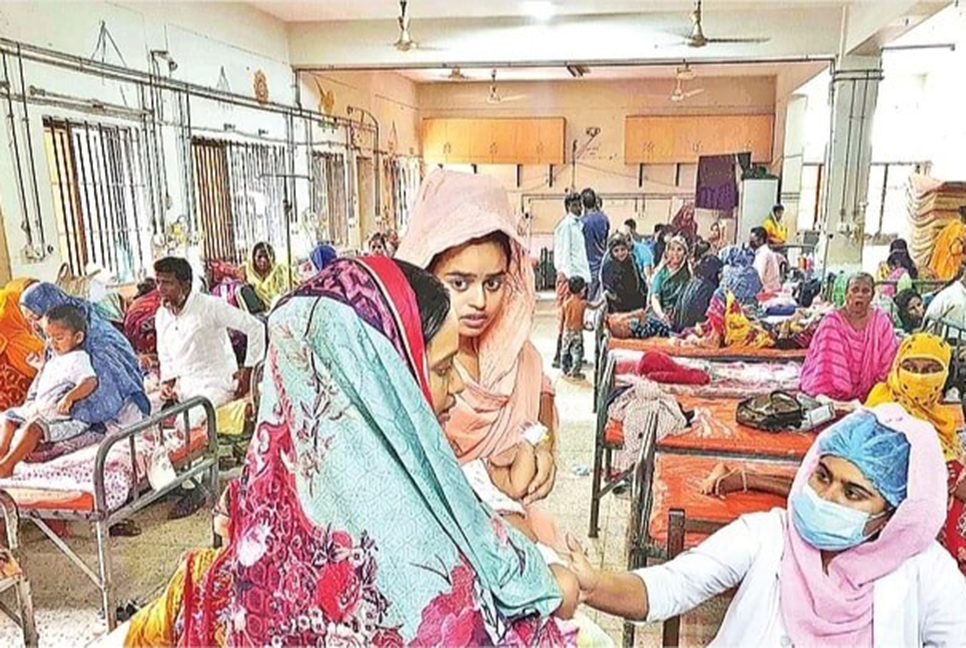 নাটোর সদর হাসপাতালে বাড়ছে ঠাণ্ডাজনিত শিশু রোগীর সংখ্যা