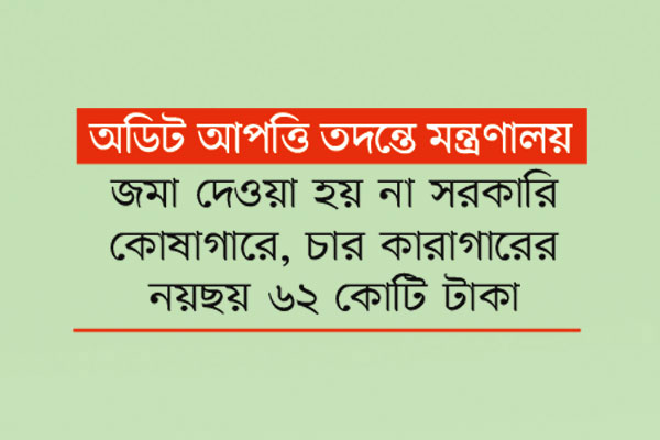 কার পকেটে কারা ক্যান্টিনের মুনাফা