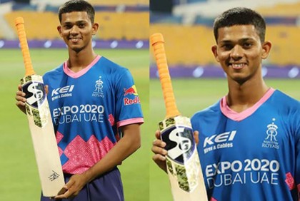 ধোনিকে হারিয়ে ব্যাটে তারই অটোগ্রাফ নিলেন জায়সওয়াল  
