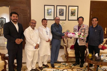 বসুন্ধরা চেয়ারম্যানের সঙ্গে কেপিসি গ্রুপের চেয়ারম্যানের সৌজন্য সাক্ষাৎ