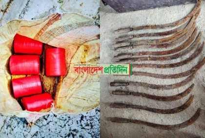 মেহেরপুরে ইটভাটা থেকে বোমা সদৃশ বস্তু উদ্ধার