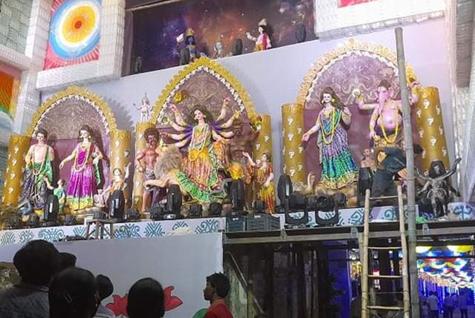 নারায়ণগঞ্জে ১১৪ মণ্ডপে দুর্গাপূজা, তিন স্তরের নিরাপত্তা বলয়