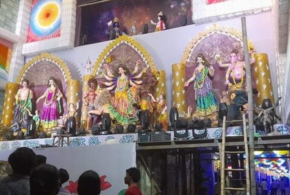 নারায়ণগঞ্জে ১১৪ মণ্ডপে দুর্গাপূজা, তিন স্তরের নিরাপত্তা বলয়