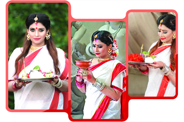 শারদ উৎসবের পোশাক