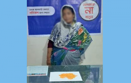 ৩ হাজার পিস ইয়াবাসহ নারী মাদক ব্যবসায়ী আটক