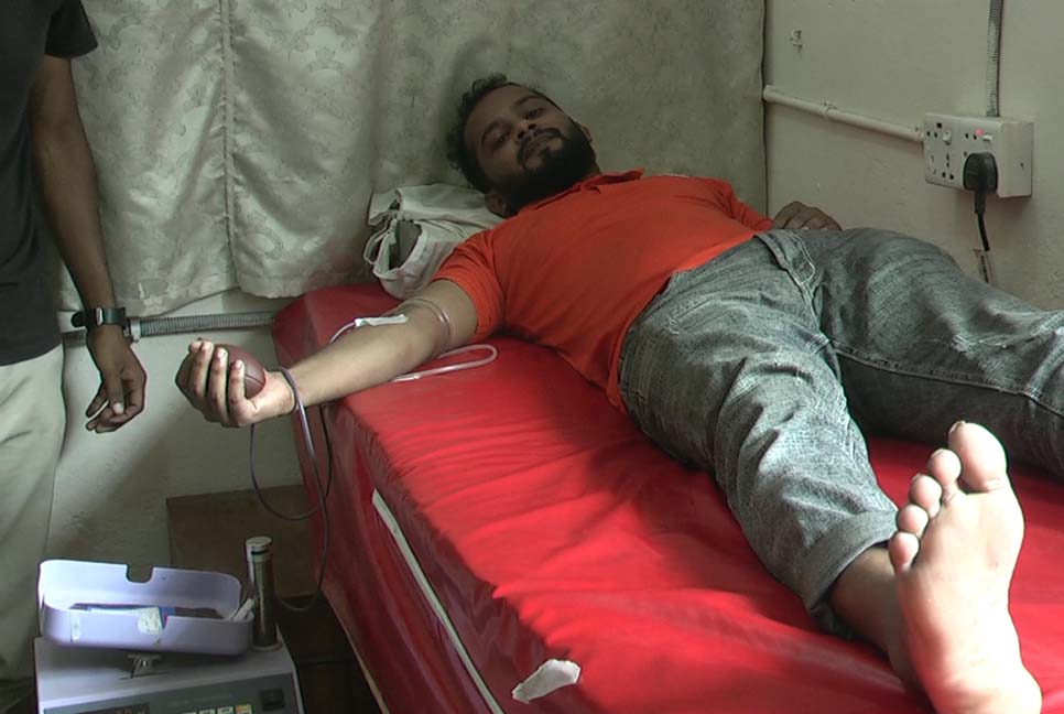 ‘রক্তদানে নেত্রকোনা’র প্রতিষ্ঠাবার্ষিকী পালন