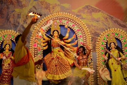 আজ মহানবমী