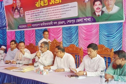 শেরপুরে বিএনপির বর্ধিত সভা