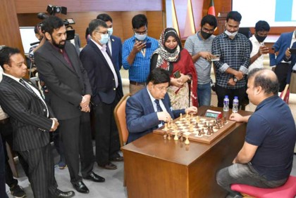 পররাষ্ট্র মন্ত্রণালয়ে শেখ রাসেল দাবা টুর্নামেন্টের আয়োজন

