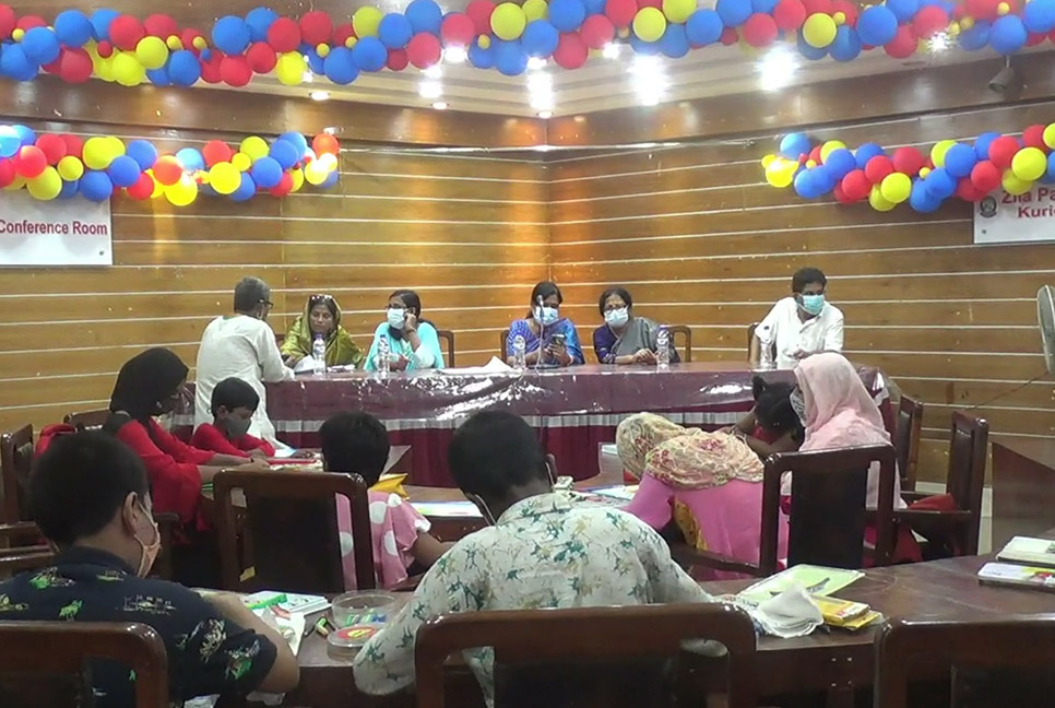 কুড়িগ্রামে শেখ রাসেলের জন্মবার্ষিকী উপলক্ষে চিত্রাঙ্কন প্রতিযোগিতা