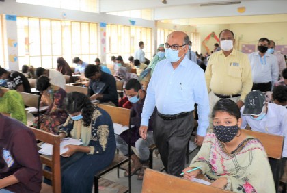 হাবিপ্রবিতে গুচ্ছ পদ্ধতিতে ভর্তি পরীক্ষা অনুষ্ঠিত