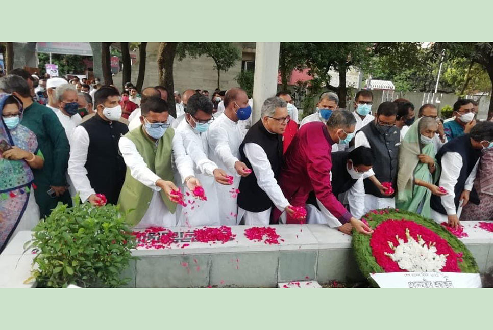 শেখ রাসেলের জন্মদিনে আওয়ামী লীগের শ্রদ্ধা