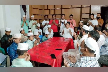এতিমদের নিয়ে শেখ রাসেলের জন্মদিন পালন করলেন কাউন্সিলর ওমর ফারুক