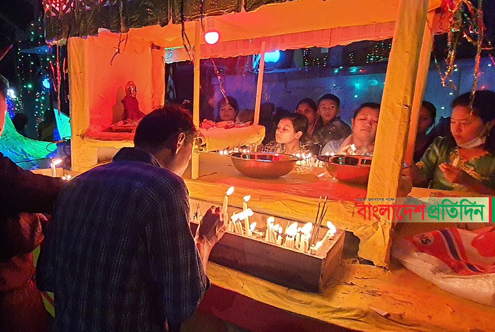 বান্দরবানে ৪ দিনব্যাপী প্রবারণা উৎসব শুরু