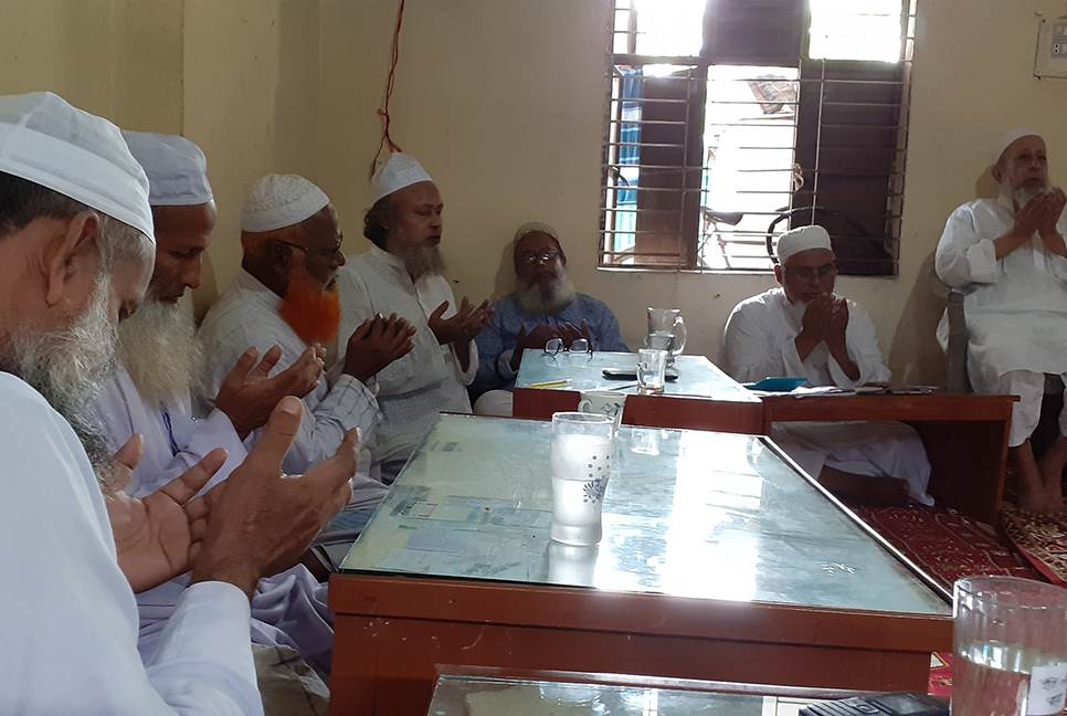 ঈদে মীলাদুন্নবী (সা.) উদযাপনে ফুলপুরে আলোচনা ও দোয়া   