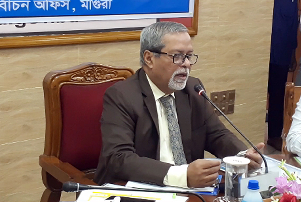 মাগুরায় ৪ খুনের ঘটনা অনাকাঙ্ক্ষিত ও অপ্রত্যাশিত : সিইসি