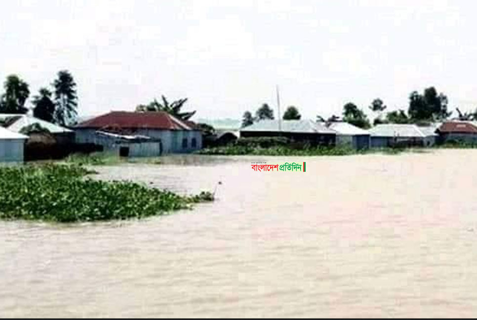 তিস্তা নদীর পানি বিপৎসীমার ৩৪ সেন্টিমিটার ওপর, নিম্নাঞ্চল ও চরাঞ্চল প্লাবিত