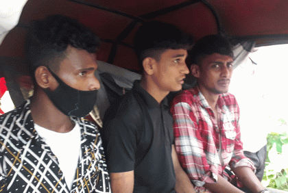 আখাউড়ায় মাদকসহ ৩ যুবক আটক
