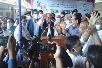 রেলপথকে পর্যায়ক্রমে ব্রডগেজ লাইনে রূপান্তর করা হবে: রেলপথ মন্ত্রী