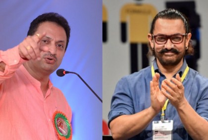 ধর্মীয় ভাবাবেগে আঘাত দিয়েছেন আমির খান, অভিযোগ বিজেপি নেতার