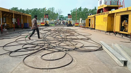 উদ্বোধনের অপেক্ষায় রায়েন্দা-মাছুয়া ফেরি চলাচল