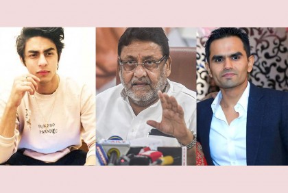 শাহরুখপুত্রকে ফাঁসানো হয়েছে, দাবি মহারাষ্ট্রের মন্ত্রী নবাব মালিকের