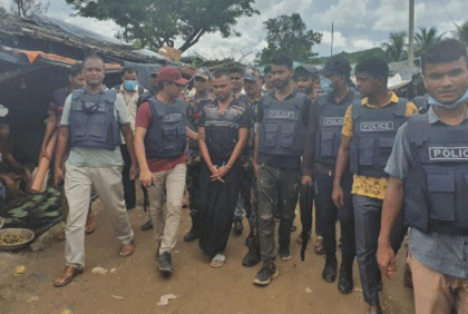 নয়াপাড়া ক্যাম্প থেকে রোহিঙ্গা সন্ত্রাসী গ্রেফতার