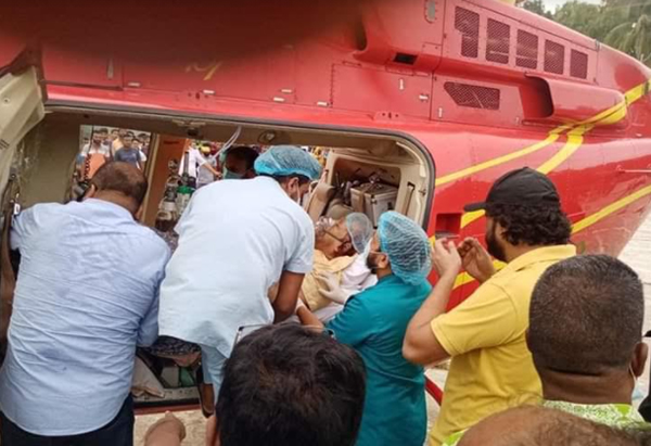 প্রবীণ আওয়ামী লীগ নেতা আফজল খান অসুস্থ, এয়ার অ্যাম্বুলেন্সে ঢাকায় প্রেরণ