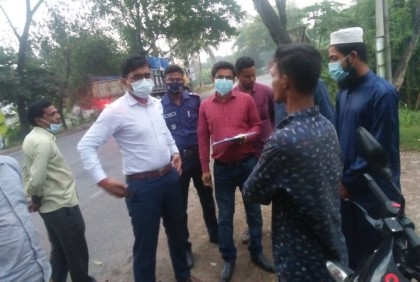 ৬,৩৪৪ কেজি নিষিদ্ধ পলিথিন ব্যাগ জব্দ