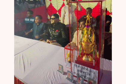 নাটোরে ফুটবল টুর্নামেন্টের ফাইনাল খেলা অনুষ্ঠিত