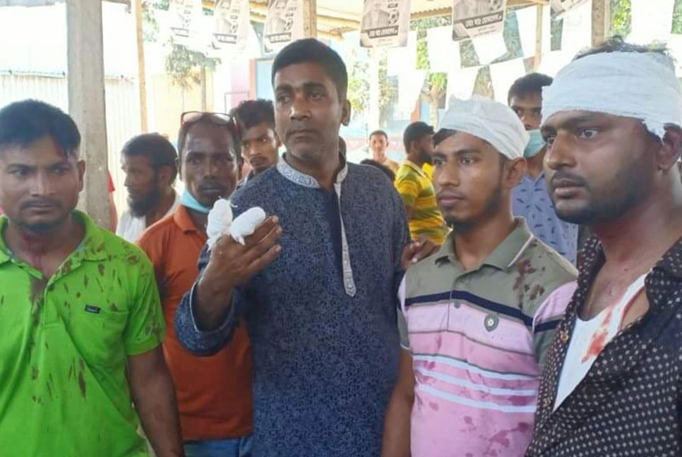 ইউপি নির্বাচনে ধামরাইয়ে আবারও সংঘর্ষ;
নির্বাচনী ক্যাম্প ভাঙচুর 
