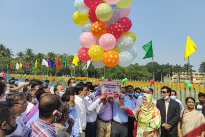 রাবিতে শেখ রাসেল মডেল স্কুলের উদ্বোধন
