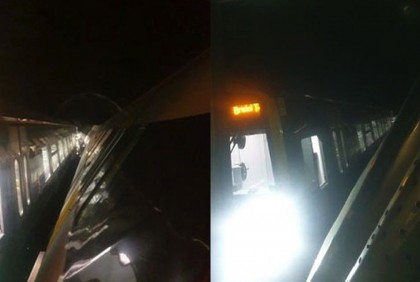 যুক্তরাজ্যে টানেলের ভেতর দুই ট্রেনের সংঘর্ষ