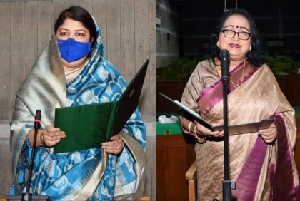শপথ নিলেন এমপি শেরীফা কাদের

