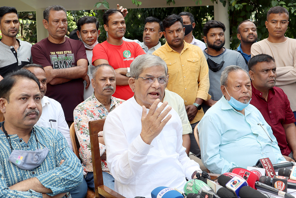 নির্বাচন কমিশন নিয়ে বিএনপির কোনো আগ্রহ নেই : মির্জা ফখরুল