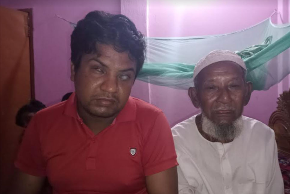 এক পরিবারে তিন দৃষ্টিপ্রতিবন্ধী, মানবেতর জীবন