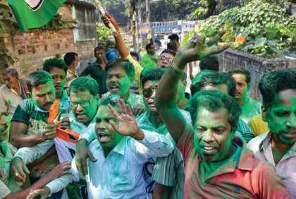 পশ্চিমবঙ্গে উপনির্বাচন; ৪টিতেই জয়ী তৃণমূল